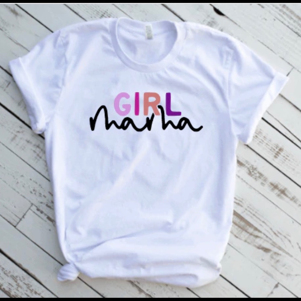 Colorful Girl Mama Tee